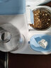 KimPets猫碗狗碗猫食盆猫咪猫粮自动喂食器饮水一体猫盆陶瓷宠物喝水双碗 经典款蓝-不锈钢碗【多重过滤】 实拍图