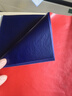 得力（deli）【全网低价】16K经济耐用薄型双面复写纸(25.5*18.5cm) 100张/盒 财务用品 办公用品 蓝9375 实拍图