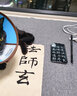 六品堂毛笔狼毫楷书初学者套装兼毫羊毫中楷欧楷湖笔练毛笔字书法国画小学生成人行书隶书专用得心应手 雨夜聆风（狼毫）中号1支 实拍图
