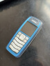 适配Nokia诺基亚3100老人手机超长待机经典耐用直板学生备用棒棒 蓝色 移动版 套餐一：手机 带一个电池一个充电器 晒单实拍图