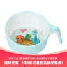五和（WUHE）辅食碗儿童餐具宝宝吃饭碗卡通带手柄婴幼儿碗耐树脂食品级防烫 小恐龙单柄碗400ML 实拍图