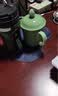 龙泉青瓷茶杯办公杯杯子教师节礼物喝茶杯陶瓷泡茶杯瓷水杯主人杯普洱茶杯 弟窑小跳叨梅子青-礼盒装 实拍图