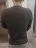 真维斯（Jeanswest）毛衣男圆领宽松情侣本命年龙年衣服上衣2025秋新款男保暖衣服KC 黑色2010 L 实拍图