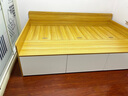 平子集榻榻米书房床简约板式收纳单人床小户型抽屉床ENF板材定制 黄橡木色 1.2*2.0m单床 实拍图
