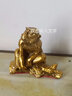 明恩铜十二生肖摆件纯黄铜鼠牛虎兔龙蛇马羊猴鸡狗猪全铜属相家用 十二生肖-大号申猴 实拍图