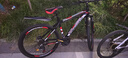 金武端自行车成人山地车公路赛车单车骑行变速超轻越野中学生初中青少年 尊享版-辐条轮-黑红色【铝架】 27.5寸24速 实拍图
