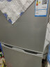 新飞（Frestec）118升小型双门两门小冰箱迷你家用宿舍租房冰箱办公室节能环保（钛空银）BCD-118L2D 实拍图