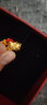 周六福（ZLF） 520礼物 黄金转运珠男女款足金吉财元宝龙本命年红手绳 定价 (辰龙)1.05g 晒单实拍图