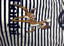 MO&Co.2023冬新品小鹿斑比联名系列印花条纹宽松T恤MBC4TEET05 黑白条色 M/165 晒单实拍图