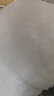 南极人（NanJiren）加厚亚麻纯色抱枕简约客厅沙发靠垫汽车办公室腰枕床头大靠枕腰垫 气质灰(加厚素色亚麻) 55X55cm抱枕套（含芯） 实拍图