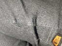 衣然呈品春秋季牛仔裤男系带松紧腰宽松百搭哈伦裤加绒加厚休闲长裤子男裤 灰色【普通】 M【建议95-105斤】 实拍图