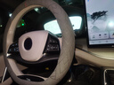 Ewitgo汽车方向盘套翻毛皮超薄透气四季适用防滑防汗车把套圆D形适用于 【D型】比亚迪宋plus元max秦L汉e唐DM海豹 实拍图