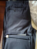 杉杉[含羊毛】休闲裤男商务抗皱直筒裤子弹力舒适男士西装裤 藏青 38 实拍图