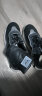 画澈男鞋2024春夏季新款男士户外运动潮鞋子透气增高老爹鞋跑步休闲鞋 ZXB01黑色 41 实拍图