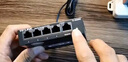 普联（TP-LINK）5口全千兆云管理交换机 可即插即用 企业级4口Web网管监控网络网线分线器TL-SG2005  实拍图