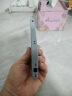 阿斯汀（ATHDDIN） 苹果系列型号手机壳iPhone 直边精孔硅胶软壳带苹果标 烟灰蓝【纯色软壳】 苹果12 实拍图