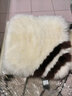 百冉皮毛一体冬季纯羊毛汽车坐垫长毛无靠背座垫真毛车垫单片方垫毛垫 三件套白色 其他车型留言车型(95%车型可用) 实拍图