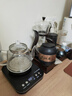 尚言坊玻璃自动茶具套装整套带茶盘懒人泡茶吸磁茶壶泡茶神器茶具三件套 1【基础款】邀月自动茶具 实拍图