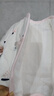 wua·wua新生儿衣服夹棉秋冬保暖男女宝宝婴儿连体衣系带护肚和尚服款睡衣 棉衣款（5-15度）粉森林 52cm （适合0-1个月 4-8斤） 实拍图