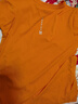 361°儿童速干短袖2025夏季男女童(3-12岁)运动上衣透气短T恤 140橘色 实拍图