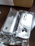 格玛斯带锁锁扣搭锁免打孔不锈钢门扣大门防盗插销门栓挂锁 右开大号带锁 实拍图