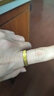 行金银中【中银金行】999黄金情侣对戒六字真言女戒指男女同款足金戒指 女款约1.5g多退少补备注圈口 实拍图