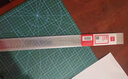得力（deli）不锈钢尺/塑料直尺子 测量绘图刻度尺子 办公用品 6250 塑料50cm 实拍图
