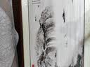 六画流水生财山水画靠山图客厅装饰画国画办公室风景挂画书房茶室壁画 流水生财A1 50*150cm宣纸锦绫+有机玻璃+胡桃色实木框（稍小） 实拍图