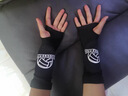 迪紫兔排球护腕专业中考考试专用学生男女垫球护臂手掌装备运动护具加长 成人款排球护腕【黑色一对装】 总臂长【成人款27cm、青年款26cm】 实拍图