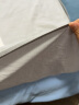京东京造 60支长绒棉A类床上四件套 珠光贡缎工艺 1.5米床 灰蓝 实拍图