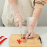 品喻（PINYU）一次性手套护臂加长手套厨房家务洗碗食品级加厚长袖手套60cm50只 晒单实拍图