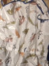 爱贝迪拉一体式餐椅罩衣宝宝辅食反穿衣自主进食婴儿吃饭防水防脏围兜饭兜 【无袖全包款】-恐龙乐园 实拍图