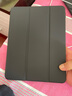 Ispider苹果平板iPad Air5/4保护套带笔槽11寸全包防摔弯软外壳子纯色pro13新三折款20-24年版 炫酷黑 iPad Pro（11英寸）老款第2/3/4代通用 实拍图