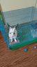 贝尼宠 兔子笼 兔子窝 兔笼子 不含兔子 宠物兔子小兔子 兔子笼60#含水壶脚垫窝垫2-4只 实拍图