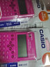 Casio 卡西欧FX-82ES PLUS A科学函数计算器初高中学生考试适用 粉色+四件套 实拍图