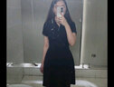 安踏正肩POLO连衣裙女冰肤透气修身显瘦网球裙休闲长裙子 实拍图