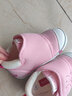 卡特兔婴儿学步鞋男童鞋儿童软底机能鞋加绒女童宝宝小童秋冬室内鞋 粉色-绒里 20 内长12.5cm 脚长11.5-12.0 实拍图