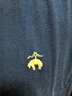 布克兄弟（BrooksBrothers）男夏季金羊刺绣珠地网眼修身短袖Polo衫 3003-墨绿色 L 实拍图