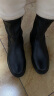 爱步（ECCO）靴子女 2023冬季新款保暖真皮中筒烟筒靴女 都市阿姆222003 黑色22200351052 37 晒单实拍图