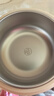 beedoll宝宝辅食碗婴儿专用注水保温碗恒温不锈钢学生餐具吸盘碗 香橙色 实拍图