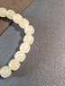 悦目和田玉青白玉散珠老型珠手链手串DIY配珠桶珠转运珠腰珠鼓珠男女 8x7mm珠【偏浅色 1颗】 实拍图