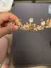 小咔衣浓儿童头饰头花花环发箍女童发饰公主头箍韩版女孩珍珠发箍发带演出皇冠六一活动服装 彩色水晶珠皇冠-16# 实拍图
