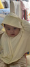 蕉下（beneunder）儿童防晒衣AL122男女童防晒服夏季冰丝凉感防晒外套披肩 【儿童凉感透气】香柠黄 M（120/60） 实拍图