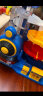 奥智嘉儿童轨道车玩具男孩汽车闯关大冒险喷雾火车轨道停车场六一儿童节生日礼物 实拍图