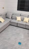 创繁现代可拆洗布艺沙发简约客厅小户型免洗科技布沙发组合家具 六件套3.6M【配四个布凳】 高密度海绵座包/科技布 实拍图