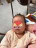 童泰秋冬0-6个月新生儿婴儿宝宝偏开保暖衣连体蝴蝶哈衣棉衣粉色66cm 实拍图