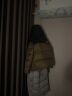 骆驼火山羽绒服1.0情侣男女加厚防极寒鸭绒面包服外套冬季城市轻户外 番木棕/幻影黑，男女同款 S 实拍图