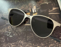 米微乐游Feliztrip太阳眼镜墨镜超轻可折叠无螺丝宝丽来偏光镜片TR-G520 典雅银 实拍图