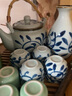 和风四季 日式釉下彩陶瓷手绘茶具功夫茶壶提梁茶壶茶具养生壶套装茶杯 小号钩藤提壶(600ml)单个 实拍图