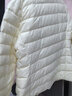 雪中飞轻薄羽绒内胆女式2025年新款秋冬季专柜薄款羽绒服女外套 米白【新国标90绒】 S (155) 【建议80-95斤】 实拍图
